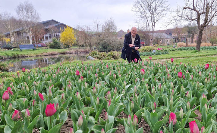 Jardin Van Beek oise tulipes 2025
