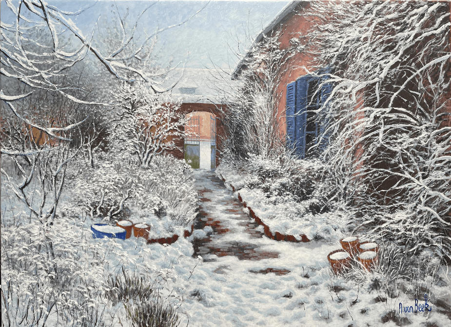 The Garden Under Snow