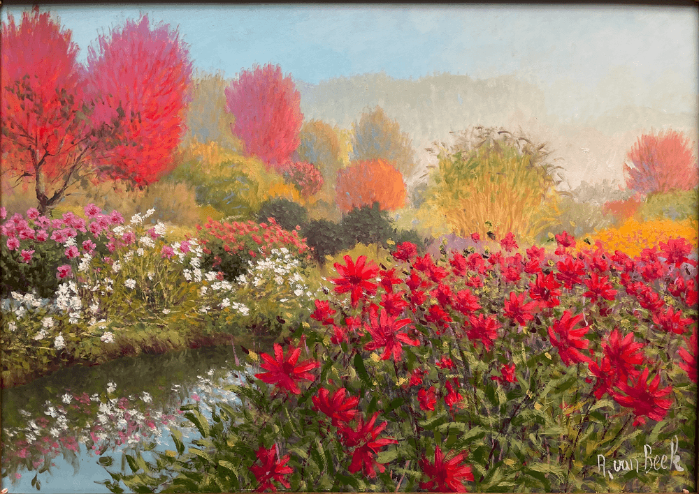Autumn Colours by the Pond