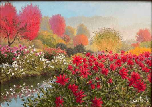 Autumn Colours by the Pond